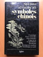 Dictionnaire symboles chinois d'occasion  Bouxières-aux-Dames