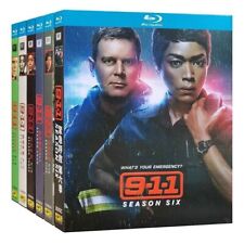 9-1-1 temporada 1-6 nova em folha série de TV HD Blu-ray in a box 17 discos região livre comprar usado  Enviando para Brazil