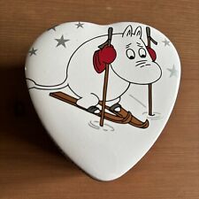 Moomin heart tin for sale  CHELMSFORD