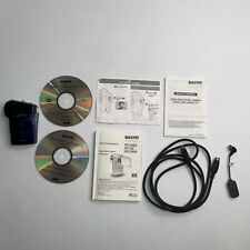 Sanyo XACTI VPC-CG6 Digital Movie Camera MPEG-4 Dark Blue W/ Accessories for sale  Shipping to South Africa