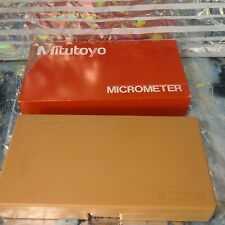 Mitutoyo 128-102 DMC100-25 Depth Gauge Micrometer Full Unused Set In Case Japan for sale  Shipping to South Africa