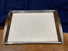 Vintage Piquot Ware Tea Tray Mid Century Wood Alloy Formica for sale  Shipping to South Africa