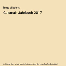 Alledem gaismair jahrbuch gebraucht kaufen  Trebbin