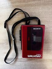 MUY RARO Sony Walkman WM-9 Rojo Funcionando segunda mano  Embacar hacia Argentina