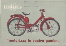 Volantino ciclomotore lambrett usato  Italia