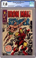 Hierro Hombre Y sub-Mariner #1 Cgc 7.0 1968 4140848002, usado segunda mano  Embacar hacia Argentina