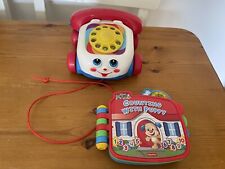 Fisher Price Counting With Puppy Electronic Interactive Toy Book Musical +FP pul for sale  Shipping to South Africa
