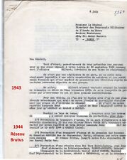 Document officiel résistance d'occasion  Montlouis-sur-Loire