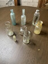 Lote mini misceláneo botellas de vidrio vintage segunda mano  Embacar hacia Argentina