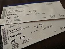 Eintrittskarten corvus corax gebraucht kaufen  Poxdorf