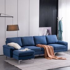 Shaped sectional sofa d'occasion  Expédié en Belgium