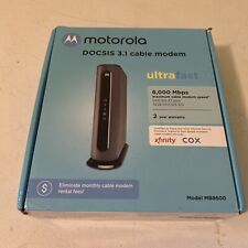 MOTOROLA Cable Modem Model MB8600 Ultra-Fast DOCSIS 3.1 plus 32x8 DOCSIS 3.0 for sale  Shipping to South Africa