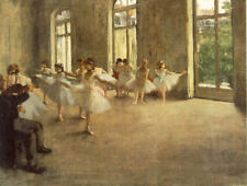 Degas ballett rehearsal usato  Napoli