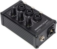 Used, Sescom SES-3MIX Corded Electric 3-Input / 1-Output Passive XLR Mixer - Black for sale  Shipping to South Africa