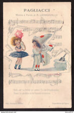 Cartolina illustrata bambini usato  Genova