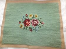 Antique needlepoint floral for sale  Middleton
