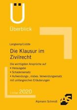 Klausur zivilrecht langkamp gebraucht kaufen  Ohlsbach