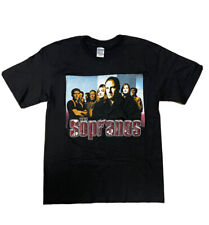 Vintage The Sopranos HBO Shirt 1999 Mens Size Large Tony Sil Paulie Chrissy Rare, used for sale  Shipping to South Africa