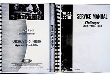 Manual de serviço de reparo de empilhadeira Hyster HE50 UE30 YE40 gasolina e diesel comprar usado  Enviando para Brazil