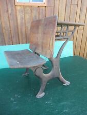 cast school desk vintage iron for sale  Newport