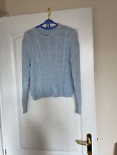 Ladies handknit blue for sale  SOUTHSEA