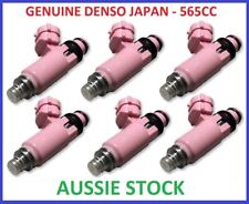 Usado, 6 injetores de combustível STi rosa 550cc 565cc para Subaru Mitsubishi Magna v6 Turbo Spec comprar usado  Enviando para Brazil