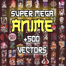 Hot +500 designs exclusivos de anime png e vetorial com atualizações comprar usado  Enviando para Brazil