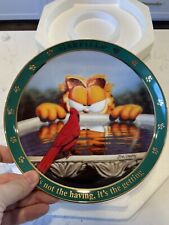Garfield collector plates for sale  Houston