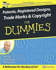 Patents, Registered Designs, Trade Marks and Copyright For Dummies,John Grant, , usado segunda mano  Embacar hacia Argentina