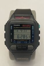 Casio 1173 CMD-30B TV VCR Remote Controller Alarm Chronograph Wrist Watch Works for sale  Shipping to South Africa