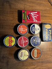 Tobacco tins vintage for sale  Avella