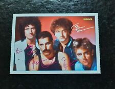 Queen autogrammkarte 1984 gebraucht kaufen  Mömbris