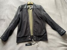 men diesel jacket leather for sale  SOLIHULL