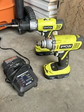 2 ryobi batteries charger for sale  Plymouth