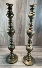 Etched pair brass for sale  Fort Worth