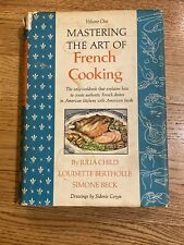 Libro de cocina de tapa dura Julia Child Mastering the Art of French Cooking Julia Child Vol 1 1971 segunda mano  Embacar hacia Argentina