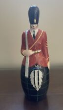 Rare Limoges Robj Scottish Soldier In Kilt 1920s Decanter Bottle, used for sale  Shipping to South Africa