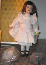 RARE Wendy Lawton Prim 'n Proper Wooden Wood & Bisque  LE Doll AS IS in Box for sale  Shipping to South Africa