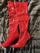 women red boots 5 for sale  Redondo Beach