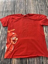 Camisa promocional masculina GG oficial Nintendo New Super Mario Bros Wii vermelha videogame, usado comprar usado  Enviando para Brazil