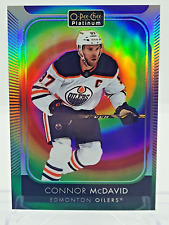 2021-22 O-Pee-Chee Platinum Connor McDavid Rainbow Color Wheel #1, used for sale  Shipping to South Africa