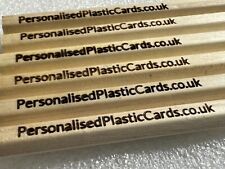 Personalised pencils. laser for sale  Shipping to Ireland