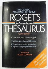 Roget international thesaurus for sale  UK