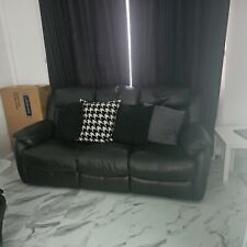 Black | Fabric Recliner Sofa 3+2 Seater Set Couch for sale  Shipping to South Africa