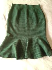Green black skirt for sale  RIPLEY