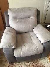 Fabric electric recliner for sale  CORBY