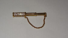 Burberrys of London Telescope Pin Brooch Signed Gold Plated for sale  Shipping to South Africa