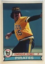 1979 Topps Enrique Romo tarjetas personalizadas que nunca fueron Piratas de Pittsburgh WS Champ segunda mano  Embacar hacia Mexico