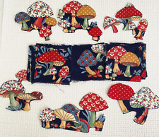 Mushrooms fabric cutouts for sale  Conway