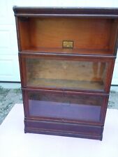 Globe Wernicke Stacking Barrister Bookcase 5 Piece - for restoration for sale  Eaton Rapids